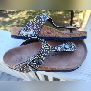 Birkenstock Gizeh Womens Vegan Thong Sandal In Flower Size 37  6.5 Regular Fit